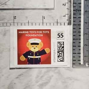 Marine Toys for Tots Foundation USPS COLLECTORS STAMP